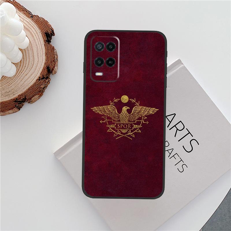 SPQR Римская Императорская Легион Чехол Для Oppo A96 A58 A18 A38 A78 A98 A17 A77 A80 A40 A60 A16 A76 A74 A94 A54 A15 A57S Обложка