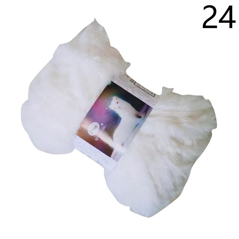 50 г/рулон пряжи из искусственного меха, мохера, шерсти, кашемировой пряжи, зимняя пряжа для самостоятельного ручного вязания крючком, свитер, нитки, детская одежда, шарф, шапка, пряжа