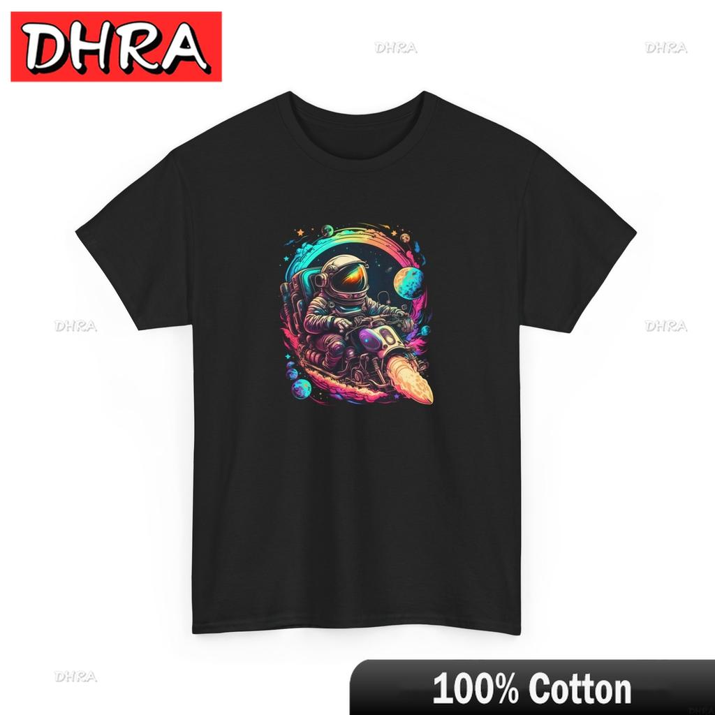 Futuristic Space TShirt SciFi Galactic Adventure Tee Gothic Crew Neck Unisex Casual Tshirts Simple Cool Unique Tee Daily Wear