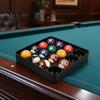 Heavy Duty Pool Ball Tray Billiard for 16 Balls, 3D Printed Anti-roll Holder, Snooker Carrying Storage Tray, Table Accessories