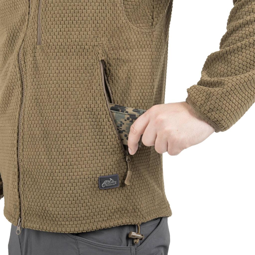 Helikontex Alpha [Толстовка] Флисовая куртка Оливково-зеленая