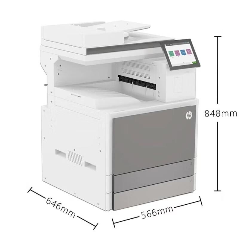 HP E78528dn A3 Color Laser Multifunction Printer CN plug (adapter included)