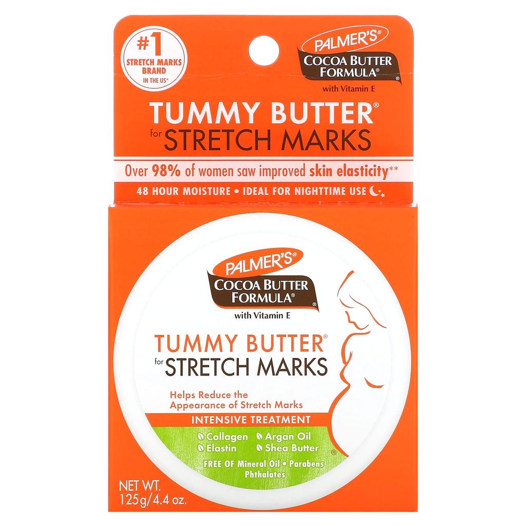 Palmer's Cocoa Butter Formula, Tummy Butter, Stretch Marks, 125G(4.4Oz)