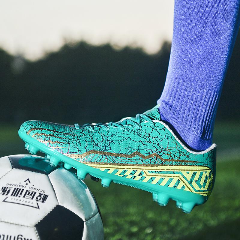 Fashion Men's Soccer Shoes TF/FG Non-Slip Turf Soccer Cleats Train Shoes High Quality Comfortable Outdoor Sneakers Football Boots 35-47