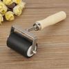 Wood Grip Ink Roller Elastic Rubber Art Ink Spreader Printmaking Rolling Tool  Oil Painting Coating