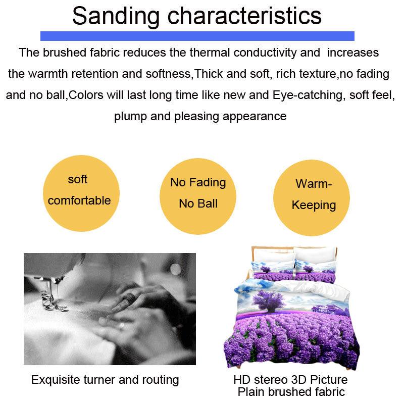 Фиолетовый комплект постельного белья, пододеяльник, одеяло, наволочка, 3D одеяло, лаванда, бабочка, двойной, полный, King Queen, Twin Single