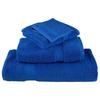 VidaXL Superior Quality Guest Towels 2 Pcs, Bath Sheets, Hand Towels, Face Towel Bathroom, Blue 137182