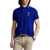 Polo Ralph Lauren SS22 Classic Bear Embroidered Short Sleeve Polo Shirt Men tops Blue 710867573001