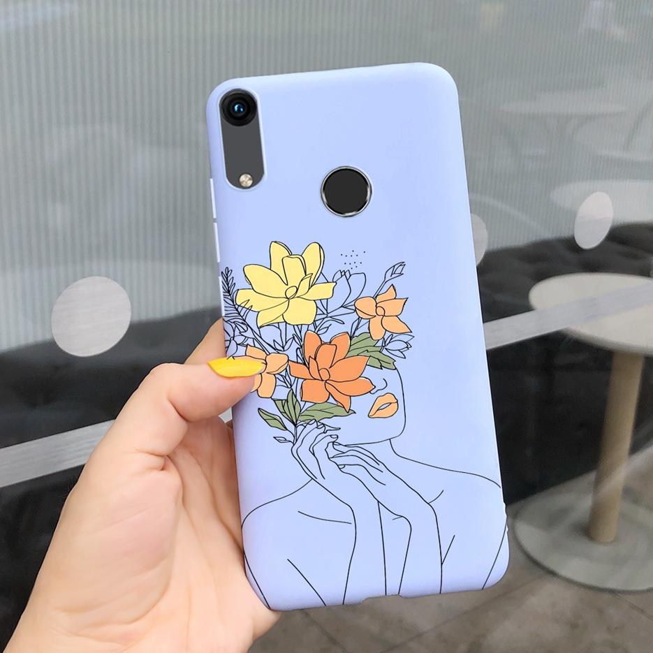 Чехол для Huawei Y6s 2019 Honor 8A, мягкий силикон, мультяшные цветы, защитный корпус для телефона, для Huawei Y6s 2019 Honor8A, чехлы, бампер