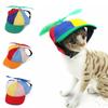 Pet Hat Colorful Cute Sunproof Breathable Adjustable Summer Outdoor Decorative Baseball Cap Supplies