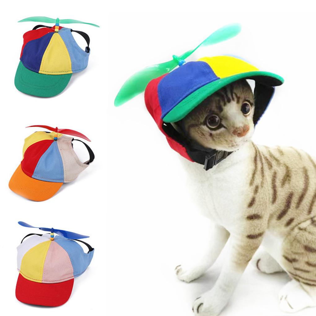 Pet Hat Colorful Cute Sunproof Breathable Adjustable Summer Outdoor Decorative Baseball Cap Supplies