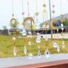 Crystal Prisms Pendant Creative Hanging Sun Catcher Versatile Sun Catcher Wind Chime for Wedding Decoration