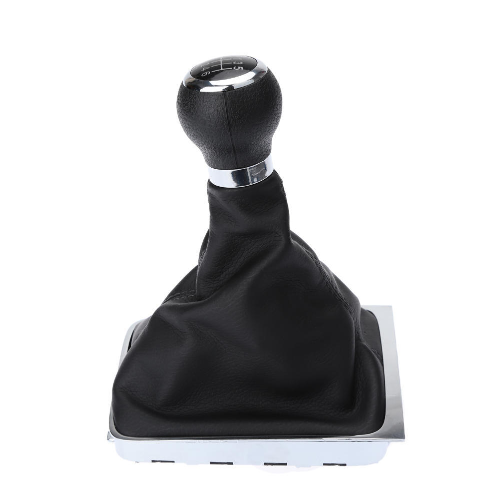 6-скоростная ручка переключения передач, рамка багажника для VW Passat B6, черный