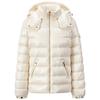 GIOVANNI VALENTINO Women's Hooded White Duck Down Jacket