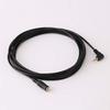 Basicest 2.5mm 4 Pole Extension Stereo Cable L Type Plug (3m) for Drive Recorder Back Camera