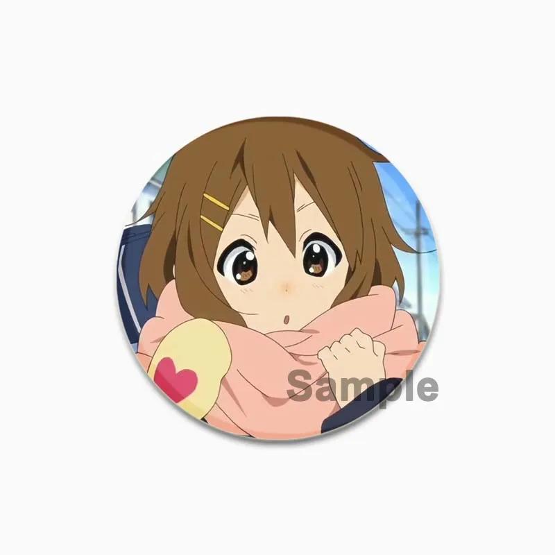 32/44/58 мм Котобуки Цумуги Хирасава Юи Акияма Мио Тайнака Рицу мультфильм значок комикс брошь булавки для одежды рюкзак ювелирные аксессуары