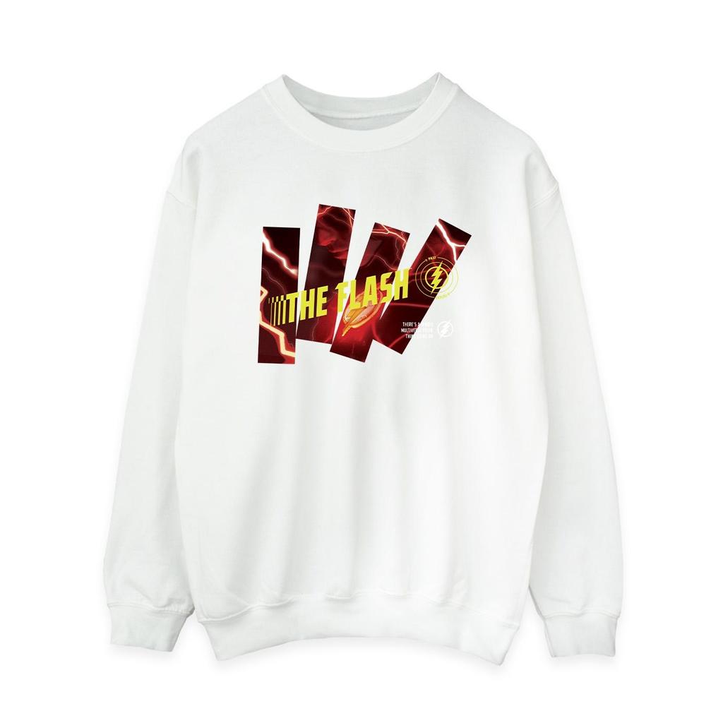 DC Comics Womens/Ladies The Flash Pillars Sweatshirt