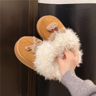 Женские зимние утолщенные мягкие удобные теплые холодные легкие походные водонепроницаемые нескользящие с толстой подошвой амортизирующие хлопковые тапочки