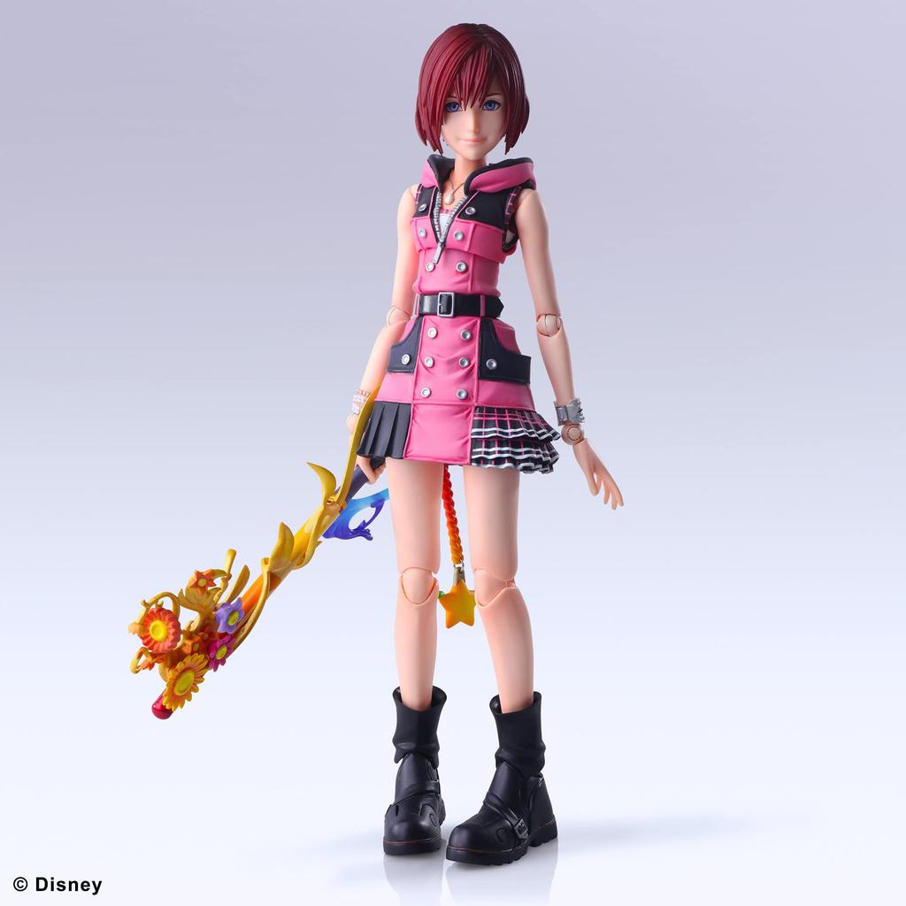Square Enix KINGDOM HEARTS III Play Arts Kai Kairi PVC Painted Movable Figure