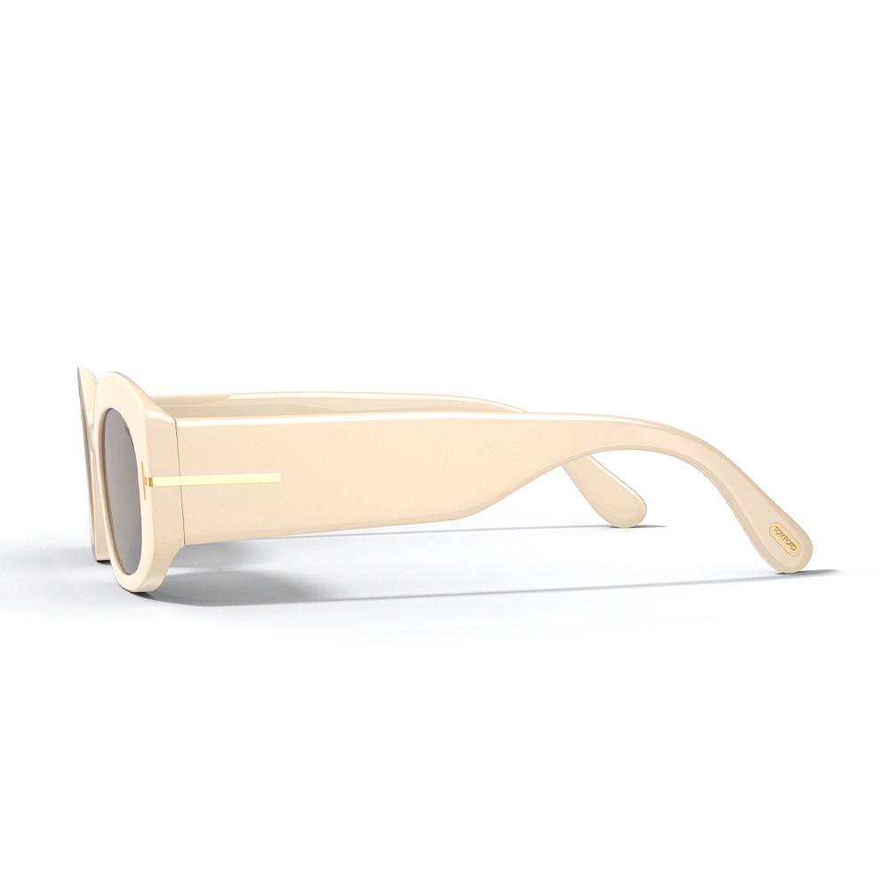 TF High-End Narrow Cat Eye Sunglasses Unisex sunglasses FT1187