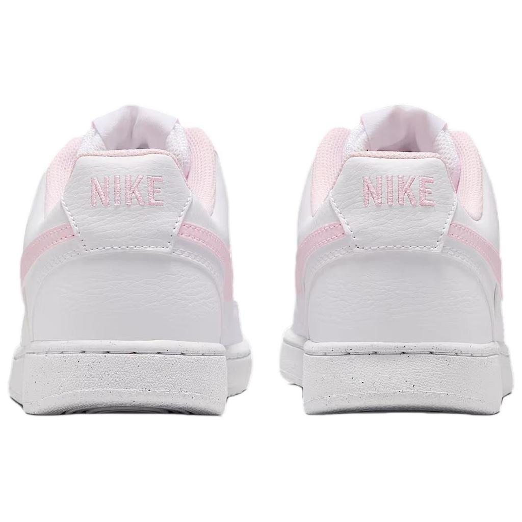Nike Court Vision Breathable Support Low top Skateboard Shoes Women's Pink White IB6652-101