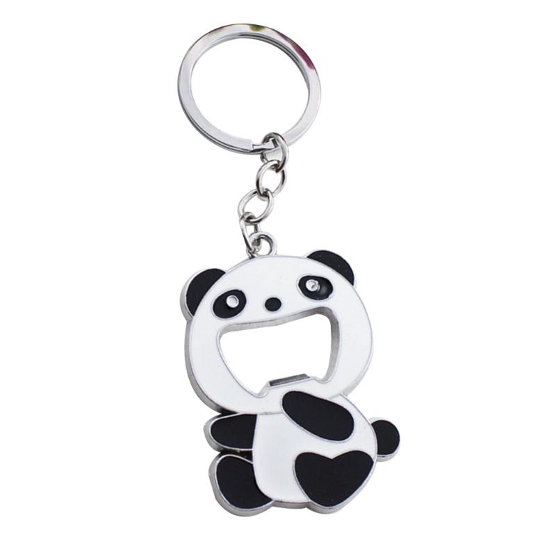Panda Portable Beer Soda Bottle Opener Keyring Stable Beer Opener for Professional Bartenders for Ideal as A Small Gift 6