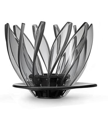 Капельница HARIO V60 SUIREN 02 Black Cups Coffee Hand Drip Spiral Rib 1~4 VDSU-02-TB