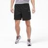 Puma Last Lap Solid Comfortable Straight Leg Mid Rise Casual Shorts Men Shorts Black 518415-01