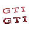 Valve Stems Caps 3D ABS Car New GTE GTI Logo Rear Trunk Side Fender Badge Stickers For Volkswagen VW Golf R LINE Beetle Passat T zq6