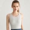Shockproof Breathable Back Fitness Top With Bra Pads Sports Underwear For Women