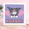 Детская алмазная мозаика Sanrio с наклейками-рамкой - Набор для самостоятельного изготовления, ручная работа, подарок