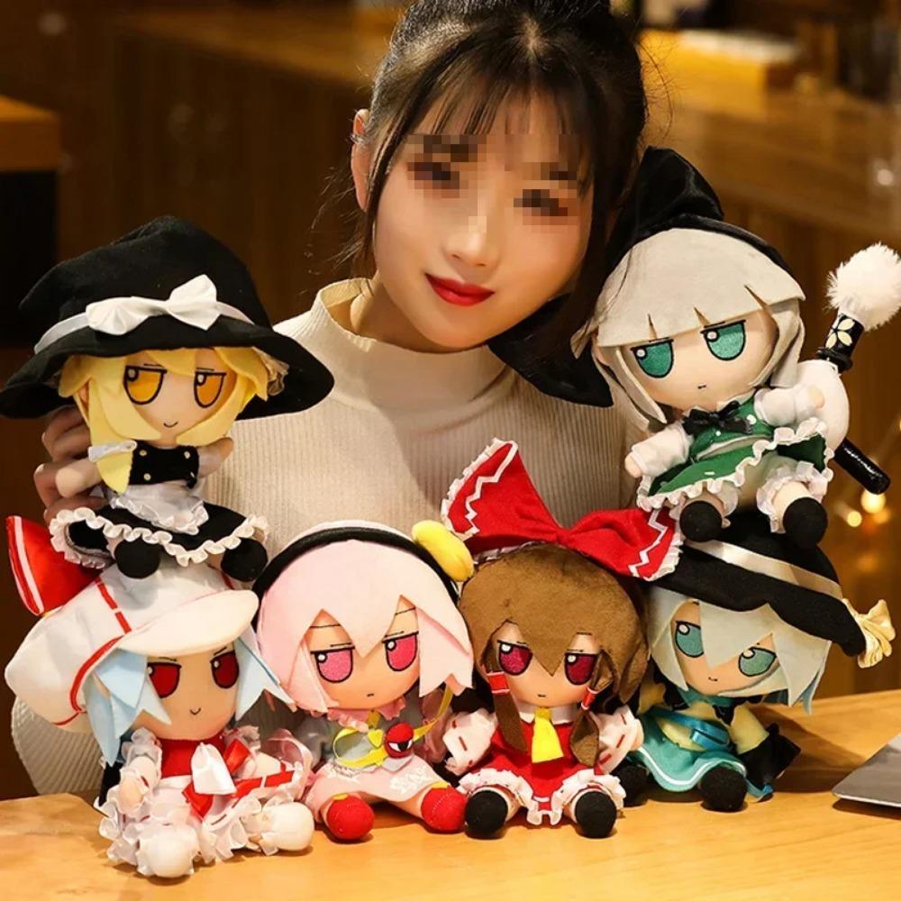 TouHou Project Дым плюшевая игрушка запечатанный клуб Лолита мягкая кукла плюшевая фигурка Хакурей Рейму Комейджи Коиси Сайгёдзи Ююко подарок