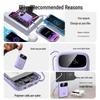 Портативный Power Bank HANDUNYOU со встроенным кабелем