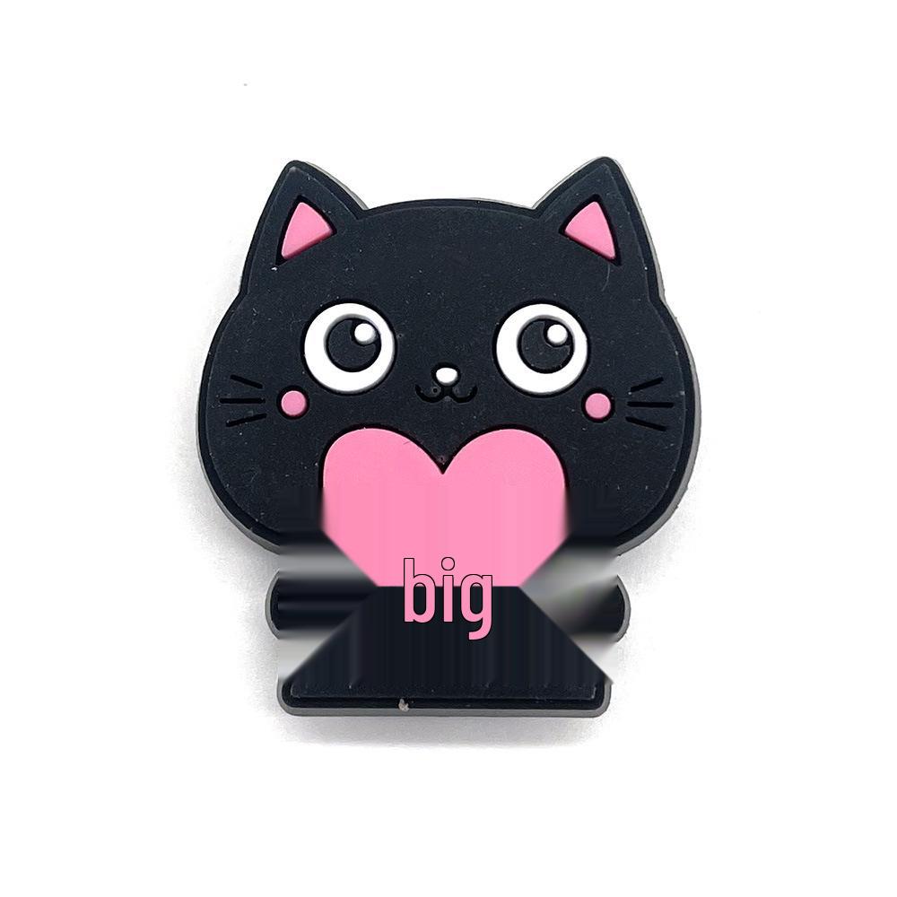 Клоги на День святого Валентина с декоративной пряжкой в виде цветка - Съемные аксессуары для западной садовой обуви