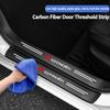 AJR2   Universal 3D Carbon Fiber Car Door Sill Protector Stickers For Citroen C4 C3 C2 C1 C5 Berlingo Xsara Grand Picasso RS headrest