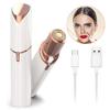 Portable Eyebrow Razor for Women Precision Electric Eyebrow Trimmer USB Painless Face Eyebrow Epilator for Lips Nose