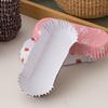 200Pcs Boat Shape Baking Cup Mold Greaseproof Bread Paper Holder Cupcake Liners  Oven Safe