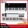 M-VAVE SMK-37 Pro 37-клавишный MIDI-клавиатурный контроллер со звуковым источником, пэдом для аранжировки и фейдером