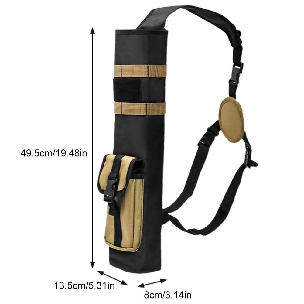 Archery Arrow Quiver Holder Adjustable Waist Hanged Carry Bag Arrow Holder for Arrows Bow Hunting and Target Practicing