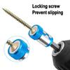 Screwdriver Magnetic Ring 1/4'' Universal Screw Driver Head Magnetic Ring Accessories for 6.35mm Shank Anti-Corrosion Drill Bit
