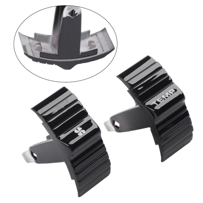 Cover Trim Panel Mount 2 Pc 2pcs 2pcs/set 2x Accessories Control HVAC A/C Button Set Pair Plastic Replacement Quality