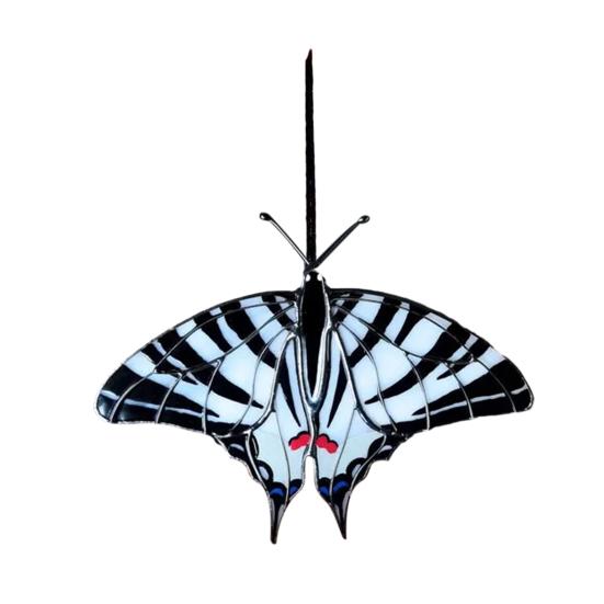 Подвеска-ловец солнца 'Бабочка' с шнурком, легко подвешивается, для помещения и улицы, украшение 'бабочка'