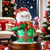 Gingerbread Man 3D Santa Claus Balloons Extra Large Xmas Tree Balloons  Easter Gift