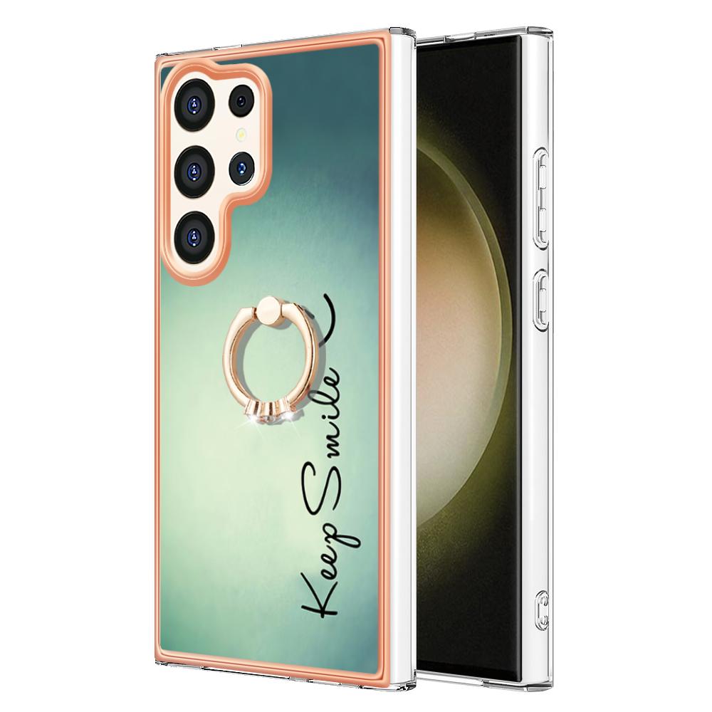 Keep Smile"Pattern Detachable Buckle Lanyard or Anti Fall Ring or Smooth Design Soft Mobile Phone Case for Samsung iPhone Redmi Oppo Moto Honor...