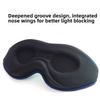 Concave Molded Sleeping Aid Eye Patch Soft Padded 3D Sleeping Mask  Men/Women