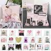 Perfume Flowers Creative Design Plush Pillowcase Ins Nordic Pillow Waist