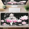 Кавайные аксессуары для ПК C-Chobits Дизайн Чии Девочка 40x90 см Расширенный Коврик для мыши Противоскользящий Коврик для стола Милый Офисный Коврик для клавиатуры Настольный коврик