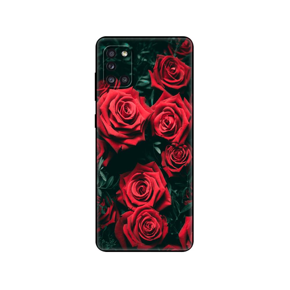 Чехол для Samsung Galaxy A31, мягкий силиконовый чехол для телефона Samsung A31 A 31 SM-A315F GalaxyA31, чехол-бампер 6,4 дюйма, черный чехол из ТПУ