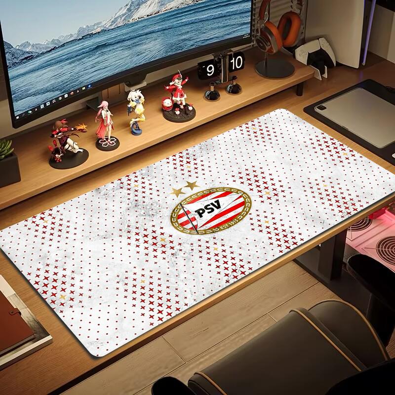PSV Eindhoven Mouse Pad Large Gaming Table Cushion Non-slip Laptop Tablet Big Mousepad XXL Mat Mini PC Playmat With Lock edge_xia