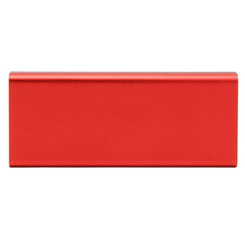 MSATA To USB 3.0 SSD Enclosure Adapter 6Gbps Slim Design Good Heat Dissipation Red SSD Enclosure